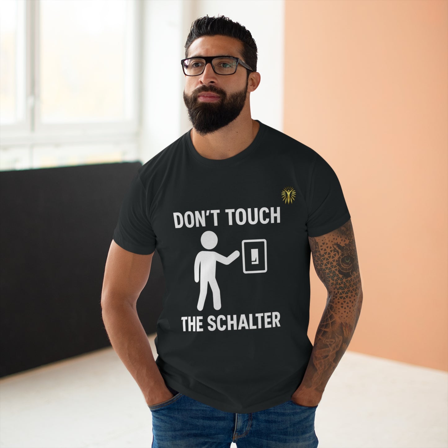 T-Shirt - Don´t touch the Schalter