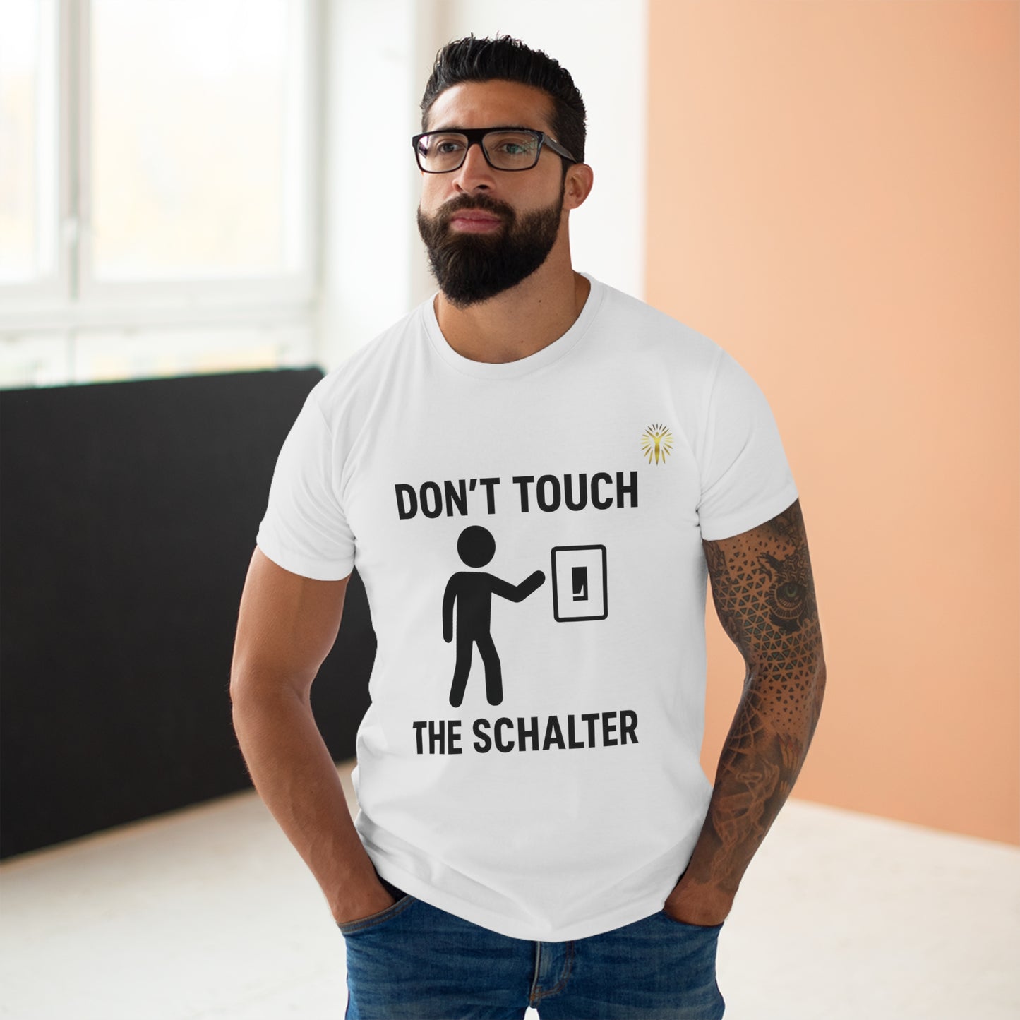 T-Shirt - Don´t touch the Schalter
